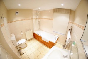 Carfraemill en-suite bathroom