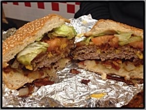 Five guys burgers glasgow 