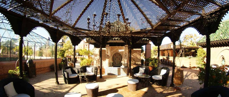 La Sultana - covered roof terrace