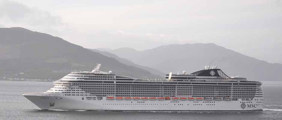 MSC Splendida photo © Alan Stuart