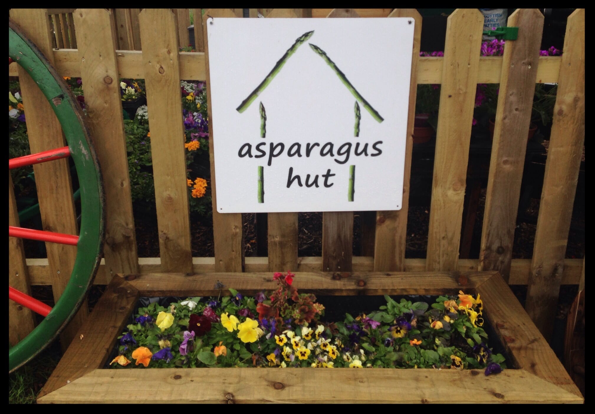 asparagus hut girl glasgow foodie