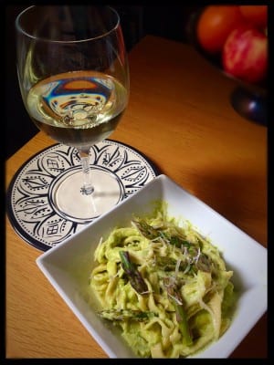 asparagus cream pasta recipe