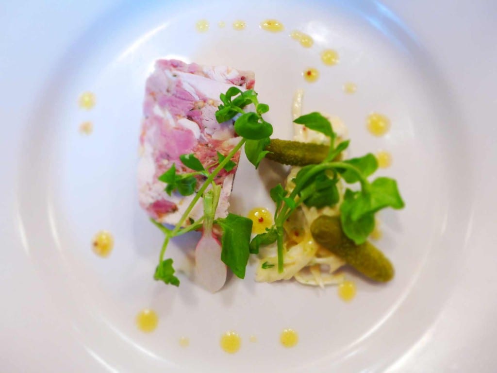 Cafe St Honore - Chicken & ham hock terrine