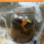 worms_in_soil_Image glasgow foodie explorers halloween recipe