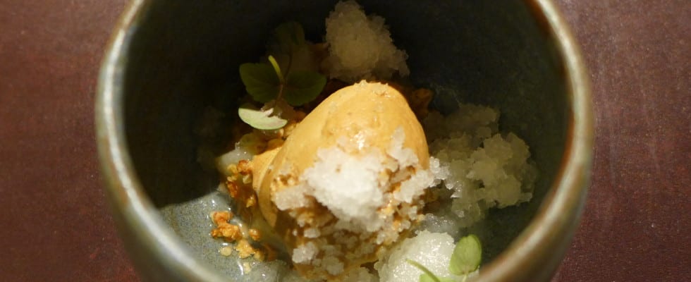 L'enclume - Pear, toasted oats and lactose