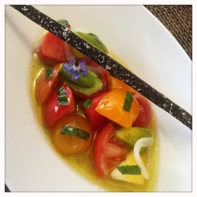 castle terrace edinburgh heirloom tomatoes