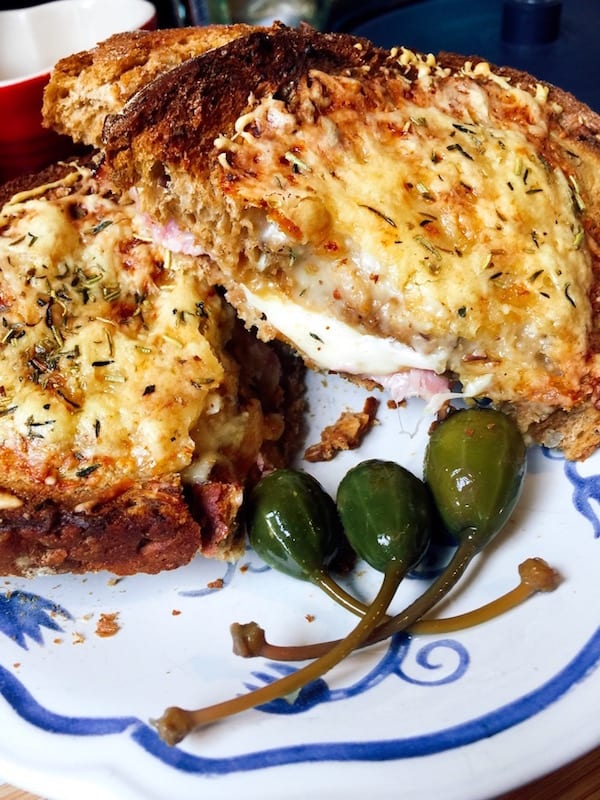 Recipe: Croque Monsieur, The BEST Ham n Cheese Toastie • Foodie Explorers