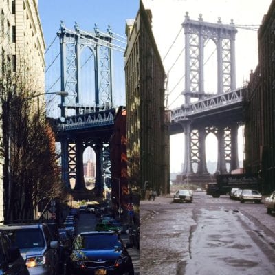 Brooklyn bridge New York past present 