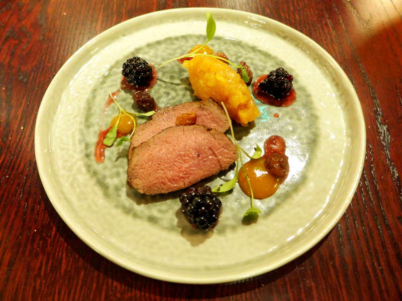 Boclair House - smoked venison