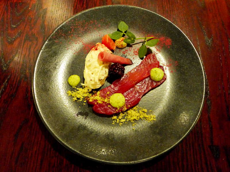 Boclair House - gin cured salmon