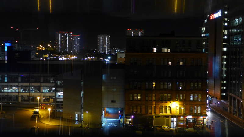 CitizenM Glasgow - view from window