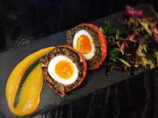 Wild cabaret glasgow Scotch egg