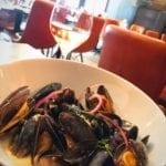 The wee restaurant Shetland mussels Edinburgh