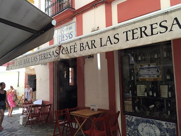 Las Teresas from outside, Seville