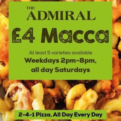 The Admiral mac n cheese