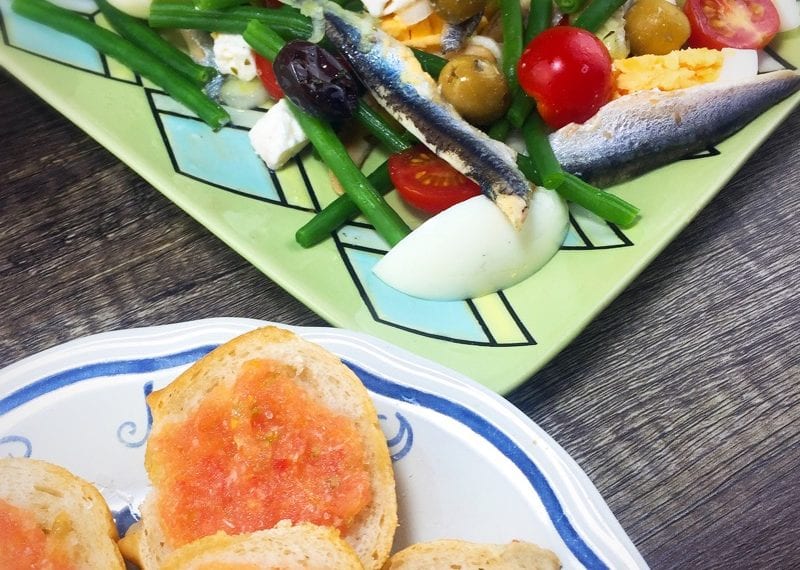 Tomato bread recipe Catalan Spain