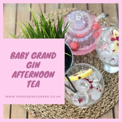 Boe Gin baby Grand afternoon tea 