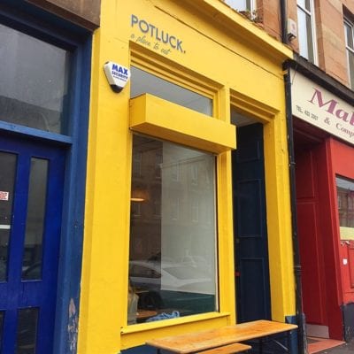 Pot luck cafe glasgow