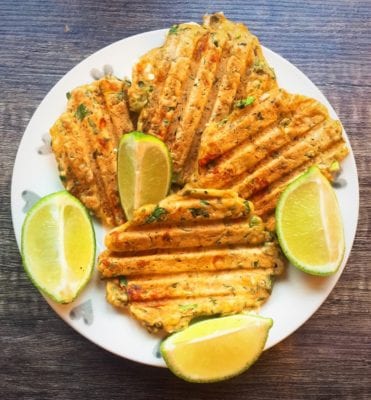 Courgette fritter recipe