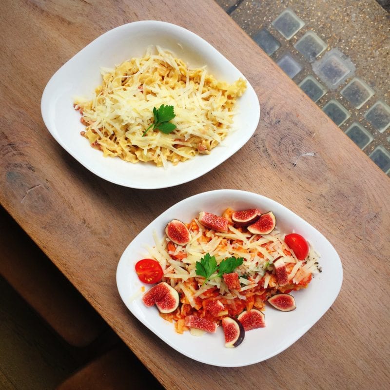 Vapiano pasta dishes