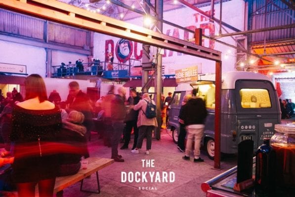 The Dockyard social glasgow pop up section 33