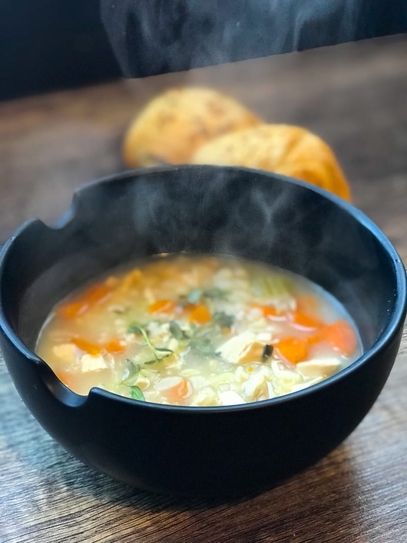 easy chicken and rice soup