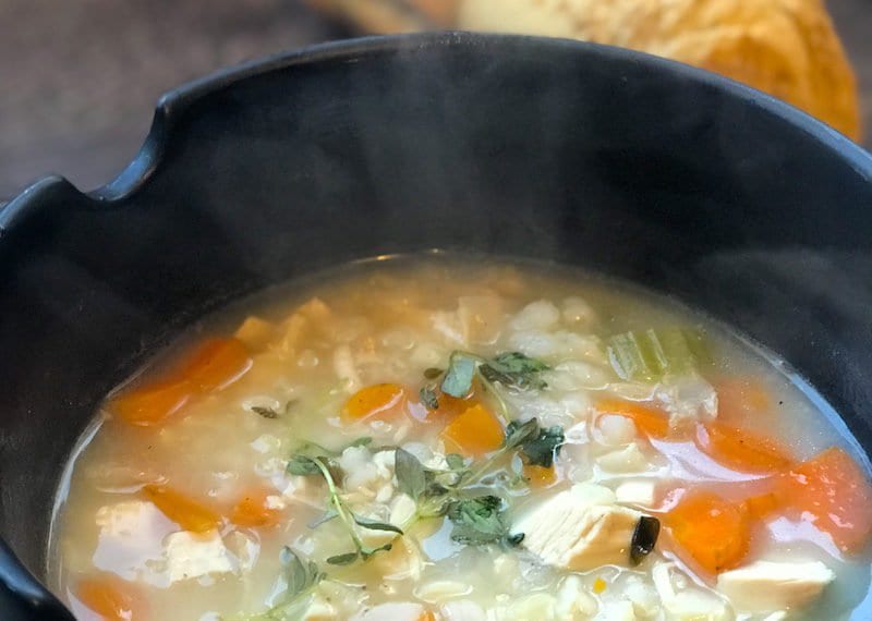 easy chicken and rice soup