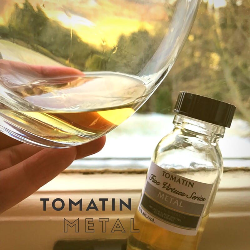 Tomatin 5 virtues metal whisky