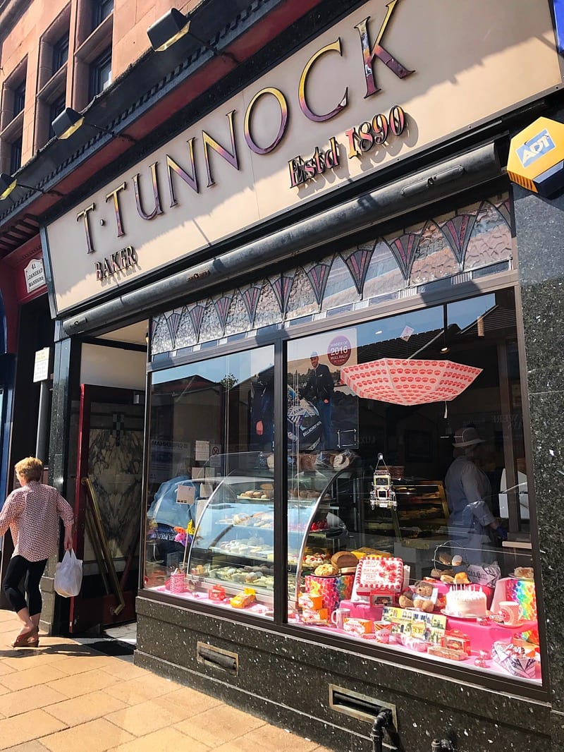 Tunnocks uddingston shop front 