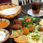 Beirut cafe Edgeware Road London Arabic food