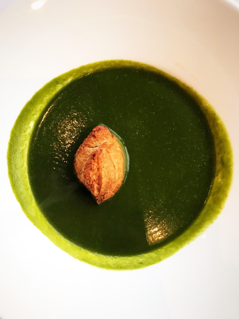 Headland Hotel - Wild Garlic Soup