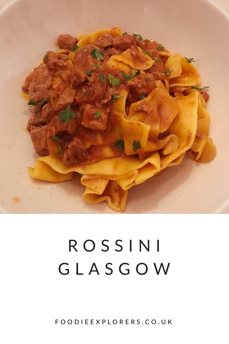 Rossini Partick westend Glasgow Italian