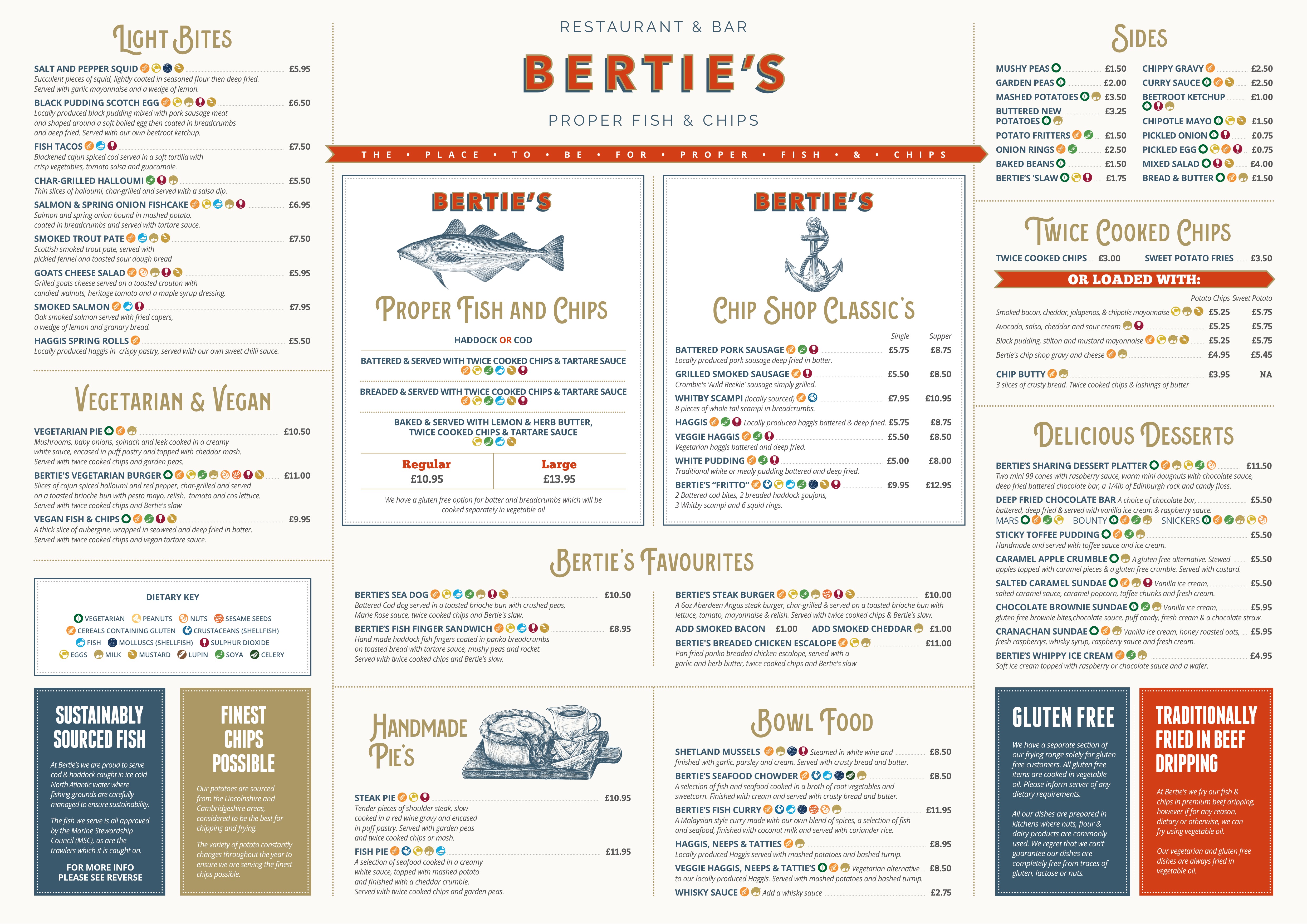 berties fish and chips edinburgh