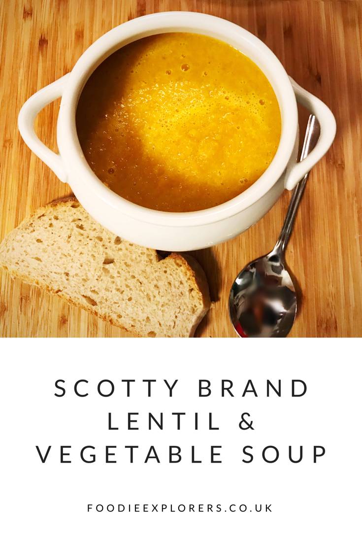 Scotty Brand lentil and vegetable soup recipe