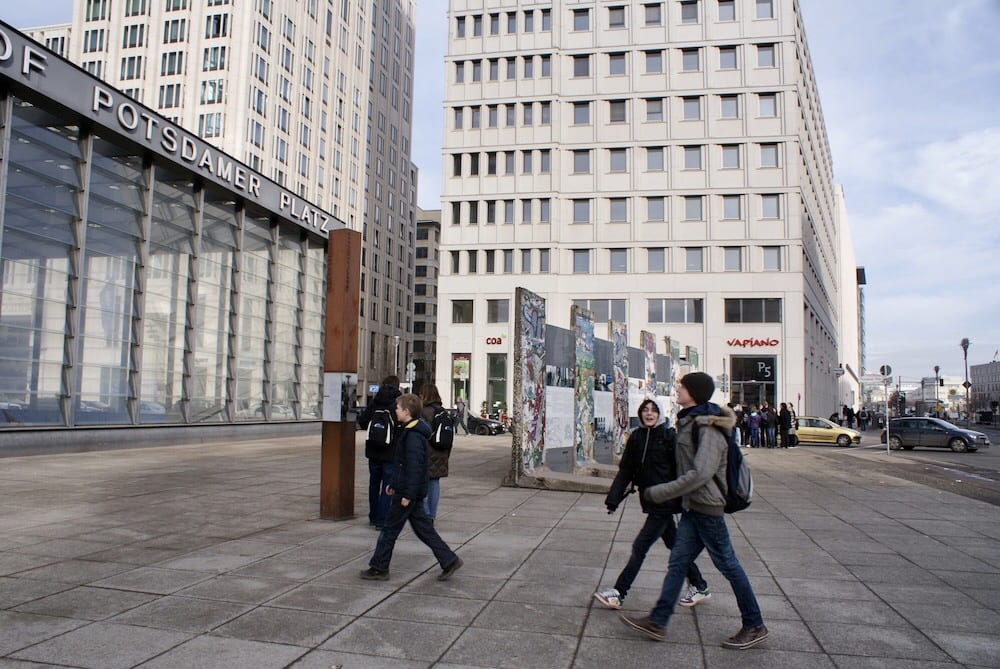 Berlin Wall Potsdamer platz 