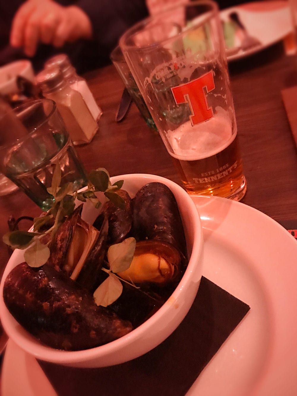 Mharsanta Tennent’s food and beer pairing Glasgow 