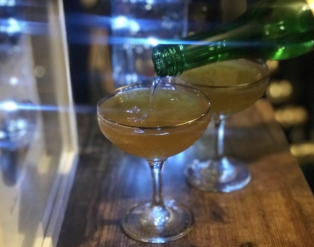 clementine fizz cocktail