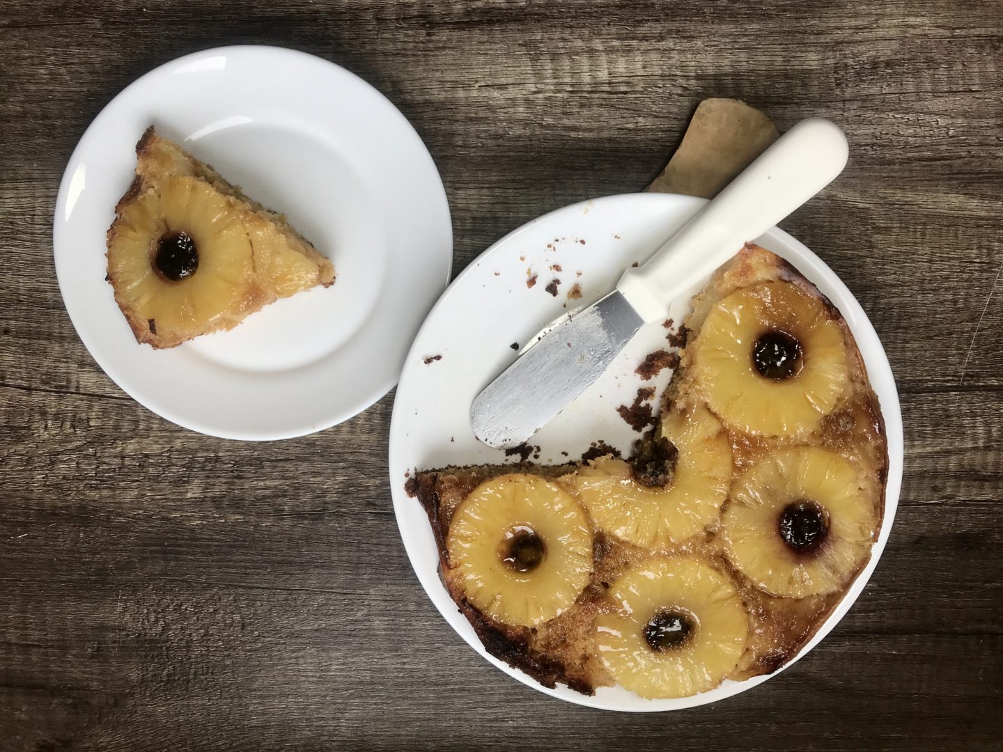 Pineapple upside down cake recipe