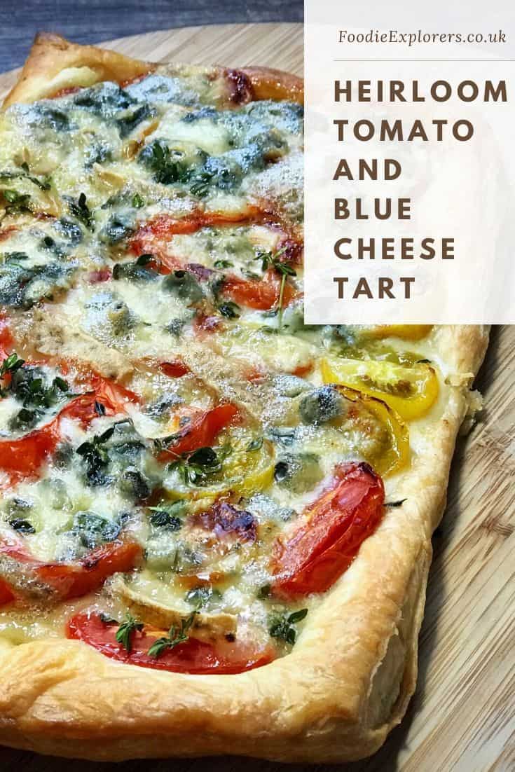 Tomato and Blue Cheese Tart