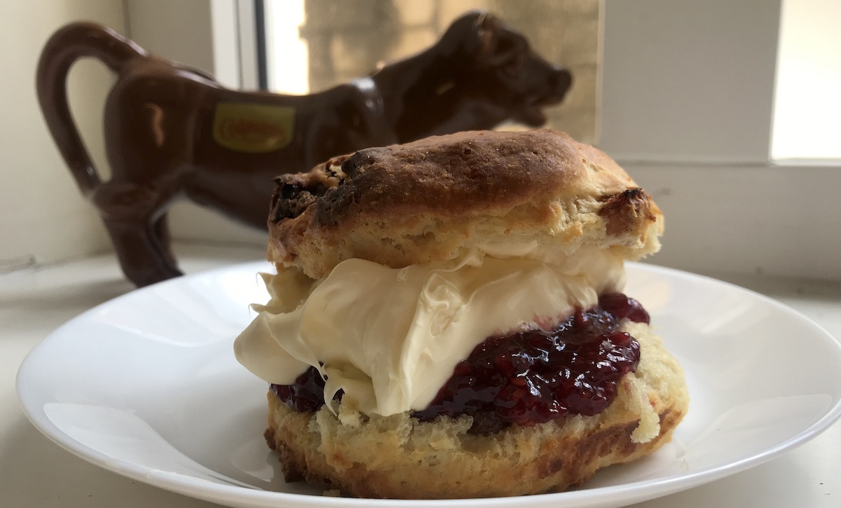 scottish scones close up