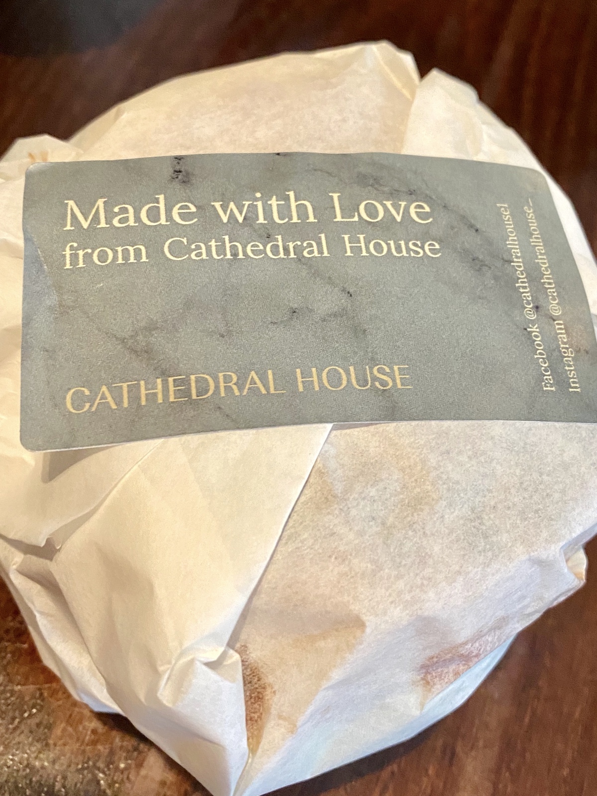 made with love sticker cathedral house hotel