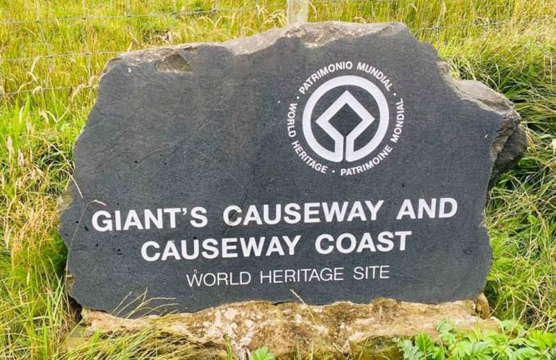 Gian'ts Causeway and Causeway Coast plaque