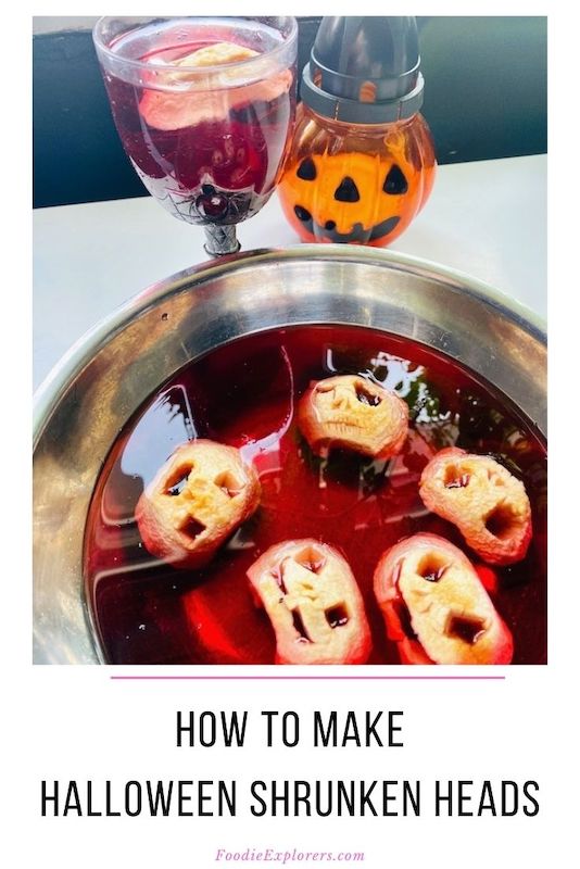 foodie explorers shrunken heads pinterest