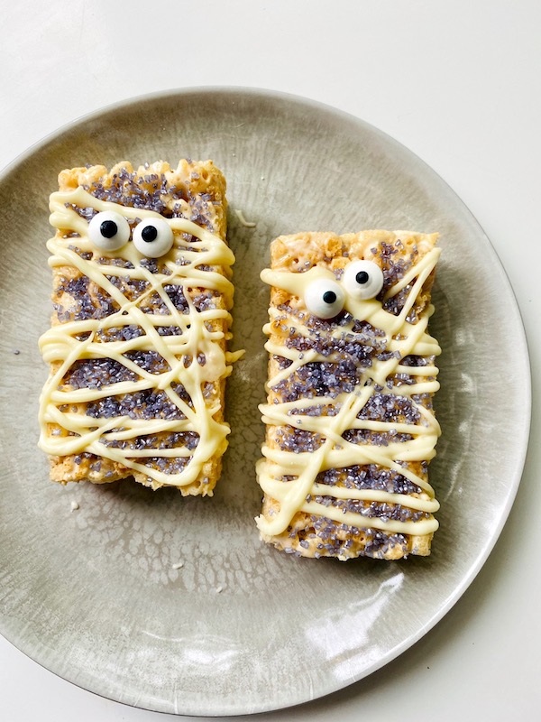 foodie explorers sparkly halloween mummies