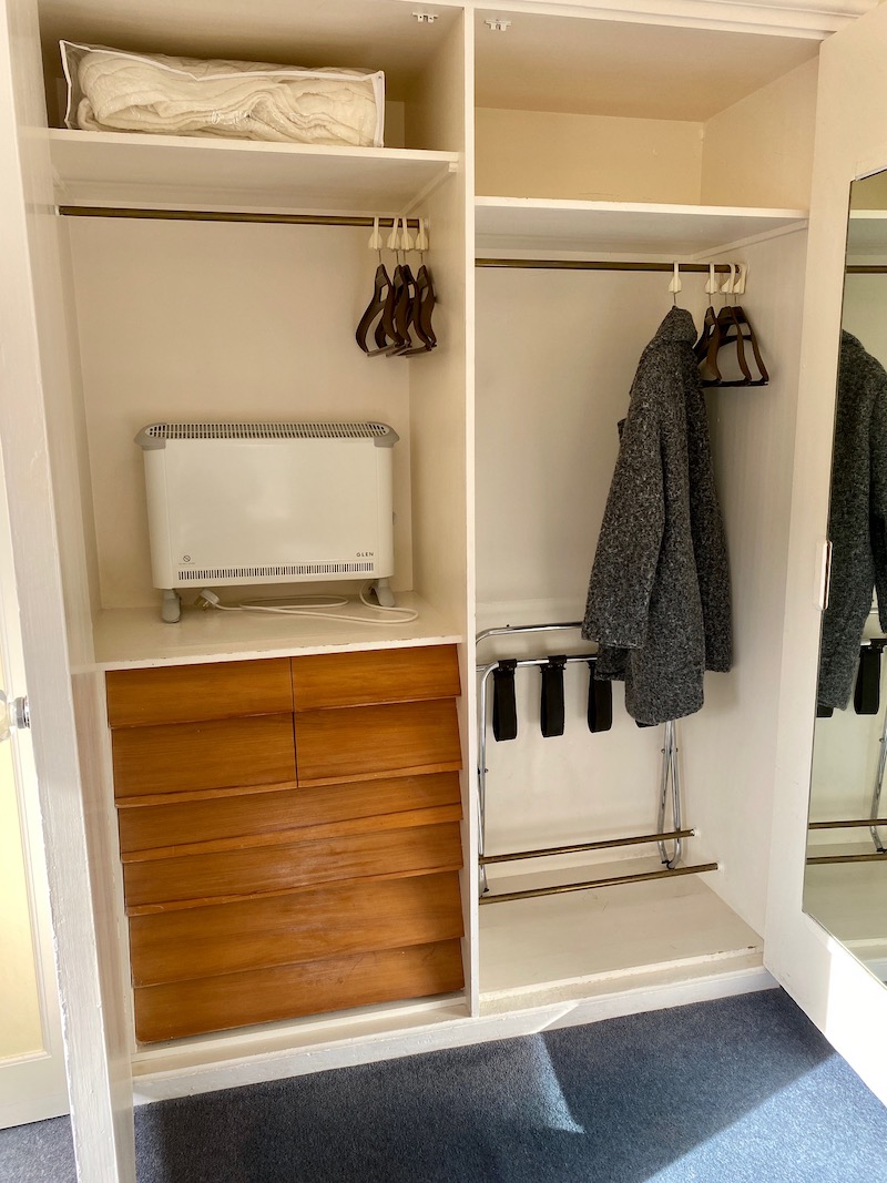 wardrobe with drawers