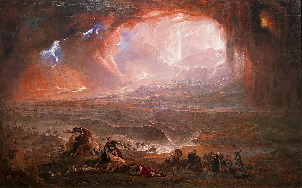 The Destruction of Pompeii and Herculaneum (c. 1821) by John Martin