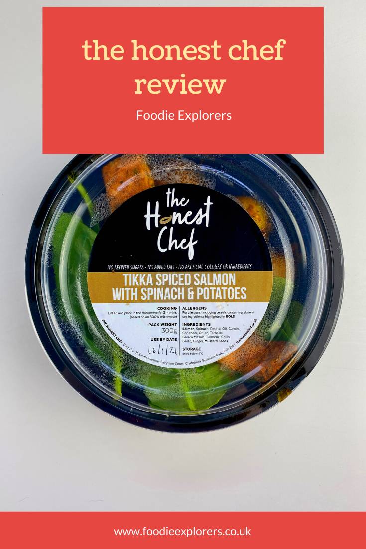 The honest chef ready meals 