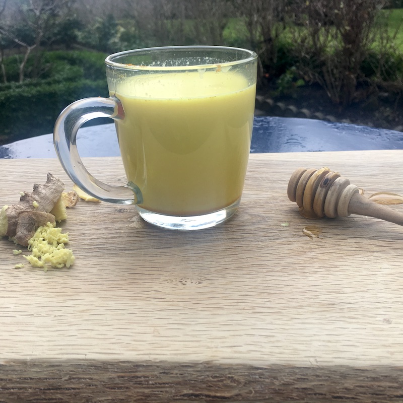 ginger and turmeric drink