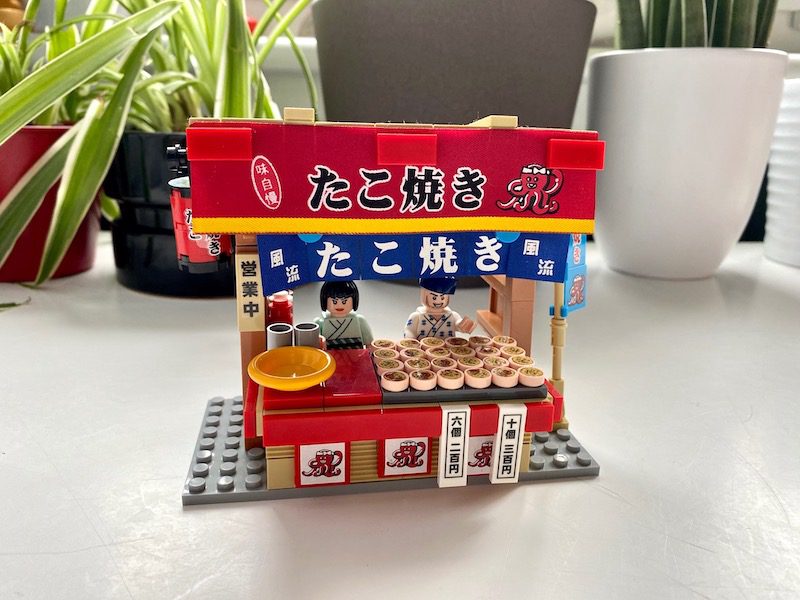 japanese food stand lego