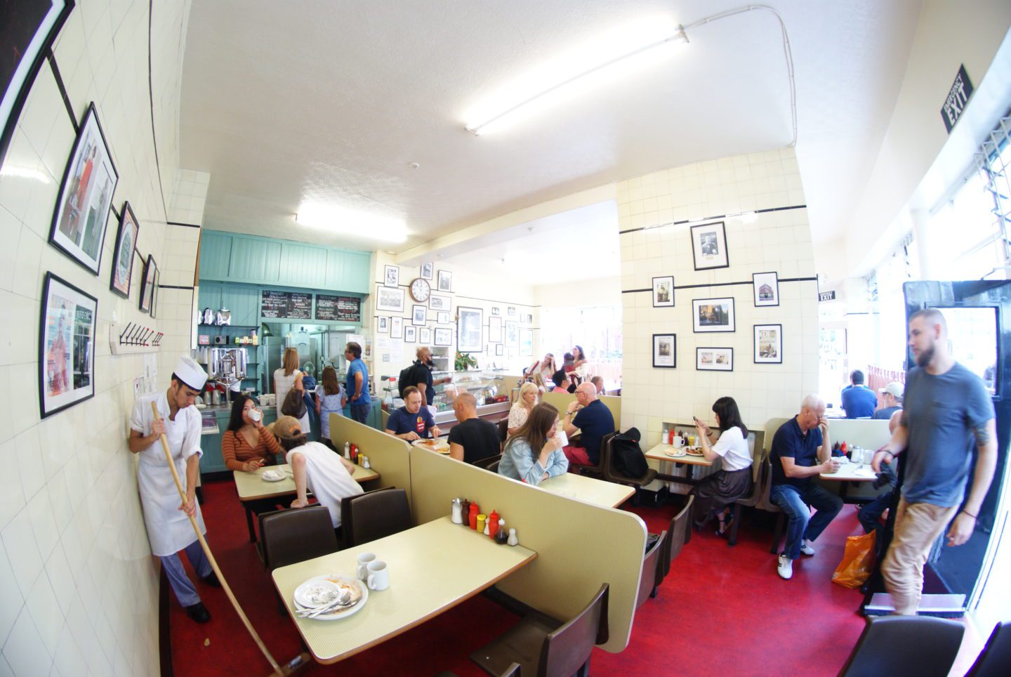 the regency cafe london inside